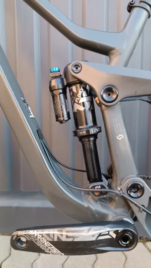 Bicicleta Second Hand Scott Gambler DH gri S - imagine 4