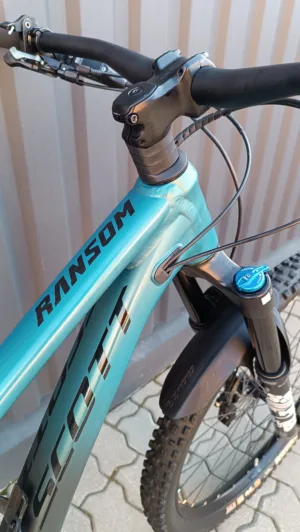 Bicicleta Second Hand Scott Ransom enduro albastru L - imagine 4
