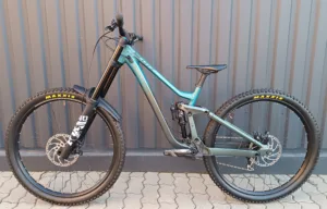 Bicicleta Second Hand Scott Gambler DH albastru S - imagine 2