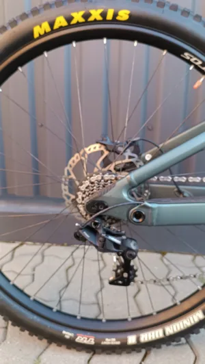 Bicicleta Second Hand Scott Gambler DH albastru S - imagine 6