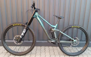 Bicicleta Second Hand Scott Gambler DH albastru S - imagine 2