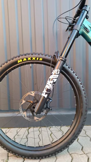 Bicicleta Second Hand Scott Gambler DH albastru S - imagine 3