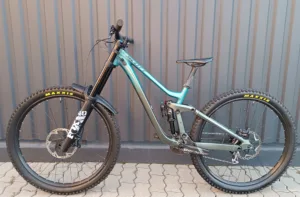 Bicicleta Second Hand Scott Gambler DH albastru S - imagine 2