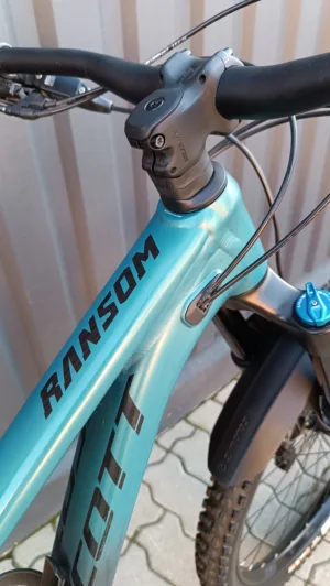 Bicicleta Second Hand Scott Ransom enduro albastru M - imagine 4