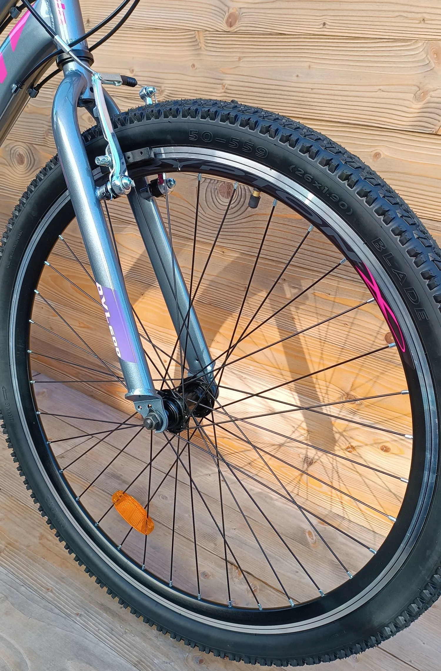 Bicicleta MTB 26 Capriolo Diavolo gri violet 17 - imagine 3
