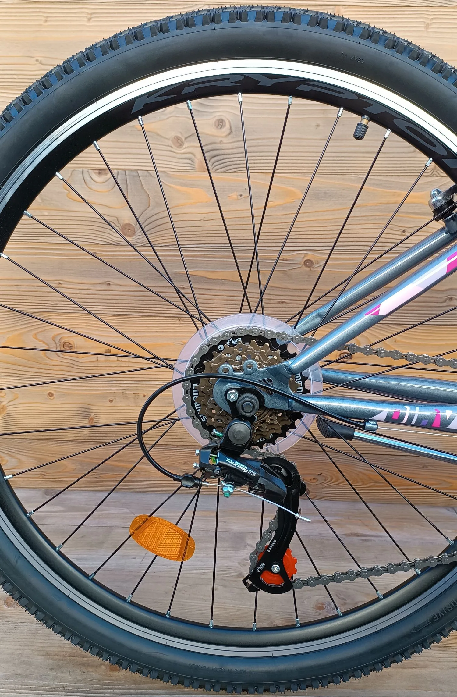 Bicicleta MTB 26 Capriolo Diavolo gri violet 17 - imagine 8