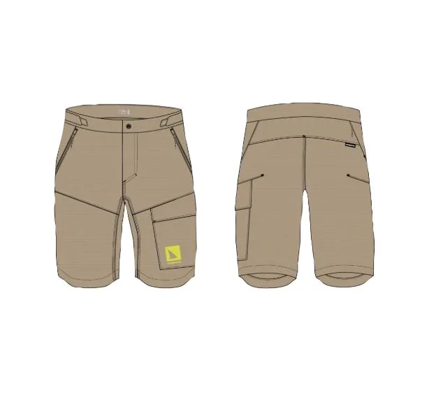 Pantaloni scurti Haibike KehrwaldM.gravel maro unisex L by Maloja