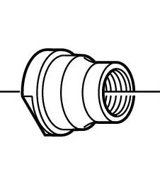 Con Shimano HB-7710-F M9x16.7mm negru