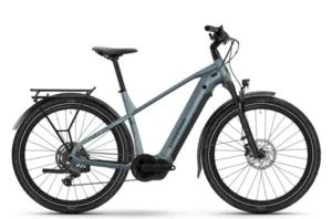 Bicicleta electrica e-bike Winora Yucatan X9 High lush glacier glossy i600Wh 27.5 9-G Cues L