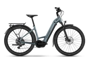 Bicicleta electrica e-bike Winora Yucatan X9 Low lush glacier glossy i600Wh 27.5 9-G Cues M