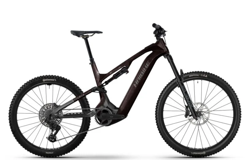 Bicicleta electrica e-bike Haibike AllMtn CF 9 i800Wh 29/27.5 black platinum glossy 12S S1000 Eagle AX L