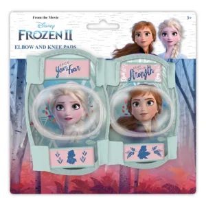 Echipamente de protectie, genunchiere si cotiere Disney Frozen - imagine 2