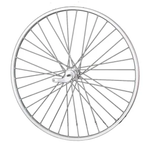 Roata spate completa 28x1 1/2 aluminiu cu butuc torpedo, coaster