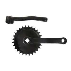 Angrenaj copii Neco 28T 114mm 1/8 otel negru