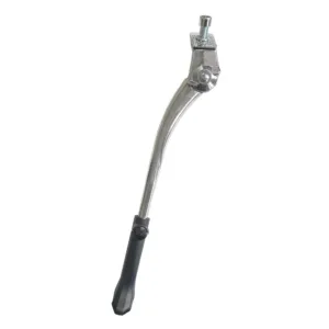 Cric central adjustabil cu buton aluminiu IT argintiu