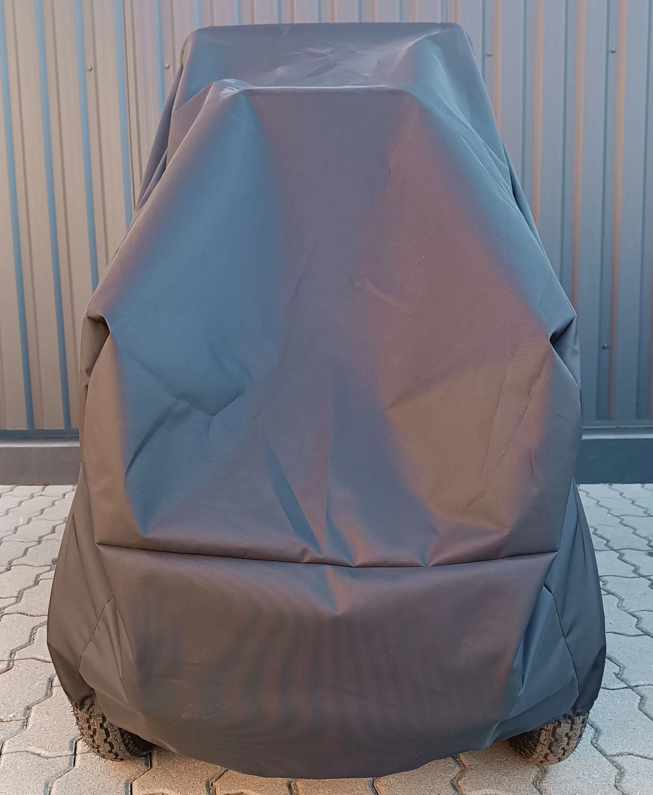 Husa pentru tricicleta electrica RDB MINI 165x85x90cm negru - imagine 3