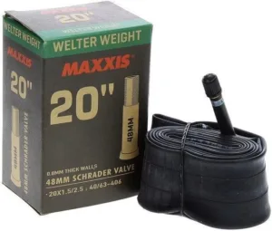 Camera 20X1.5/2.5 Maxxis Schrader 48mm grosime 0.8mm