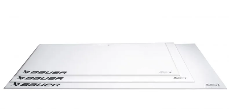 Reactor shooting Pad BAUER alb L 76cm x 152cm x 0,45cm - imagine 2