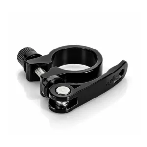 Colier pentru tija de sa 31.8 aluminiu eliberare rapida negru