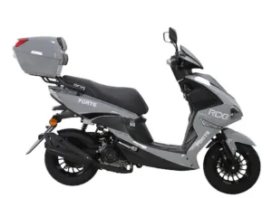 Scuter benzina RDB FORTE 25km/h, gri, 50cc, 4 timpi fara permis - imagine 2